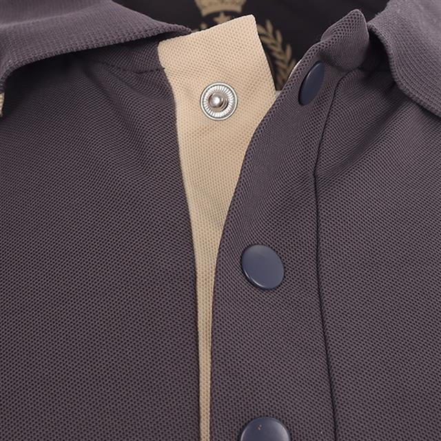 Polo Shirt La Valencio LVVendor Men Grey