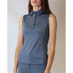 Polo Shirt Montar Fiona Sleeveless Blue