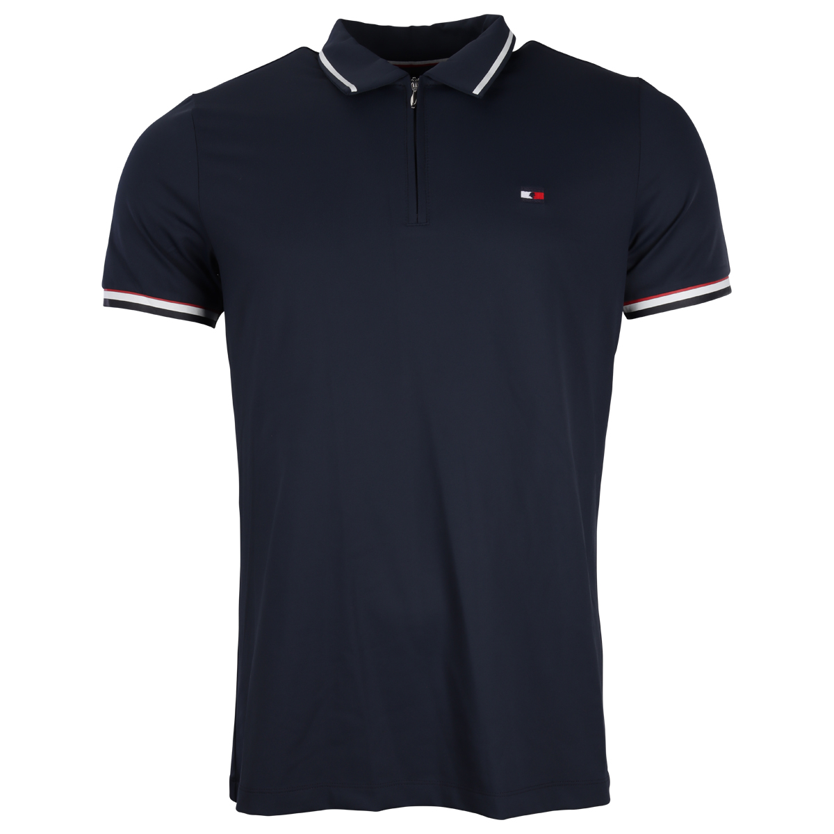 Polo Shirt Tommy Hilfiger Performance Zip Men Dark Blue