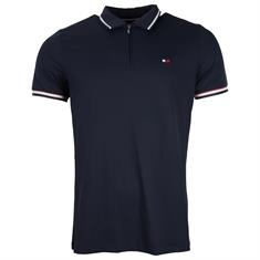 Polo Shirt Tommy Hilfiger Performance Zip Men Dark Blue