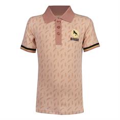 Polo Shirts Red Horse Venice Kids Light Pink