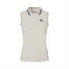 Polo Sleeveless Kingsland KLNaira Women Beige