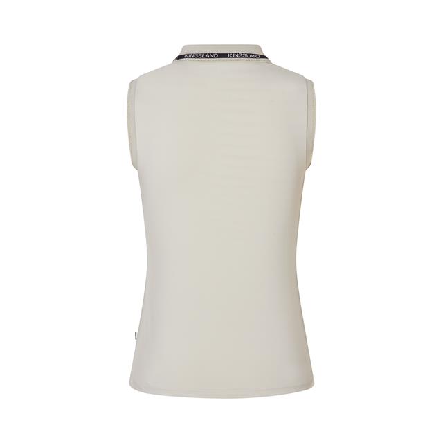 Polo Sleeveless Kingsland KLNaira Women Beige