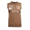 Polo Top HV POLO Favouritas Luxury Sleeveless Light Brown