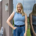 Polo Top LeMieux Sleeveless Denim