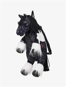 Pony Bag LeMieux Backpack Black-White