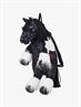 Pony Bag LeMieux Backpack Black-White