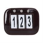 Porte-numéro HB Lak Showtime Dark Red