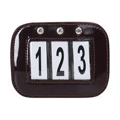 Porte-numéro HB Lak Showtime Dark Red