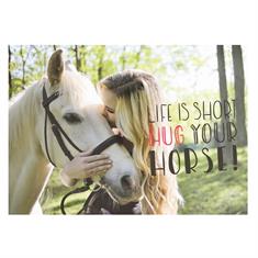 Postcard Hug Your Horse