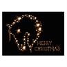 Postcard Kerst Glitter Other