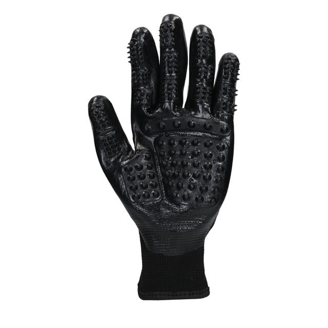 Putzhandschuh Scrub HORSEGEAR Black