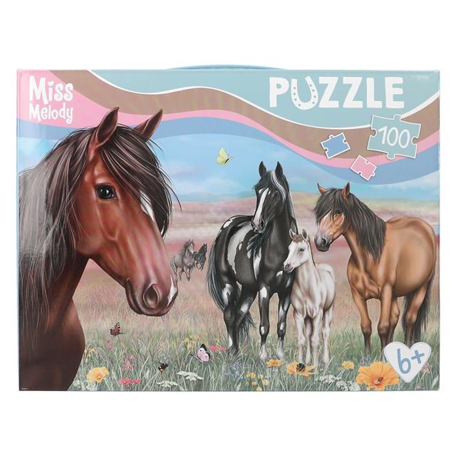 Puzzle 100 Pieces Miss Melody Multicolour