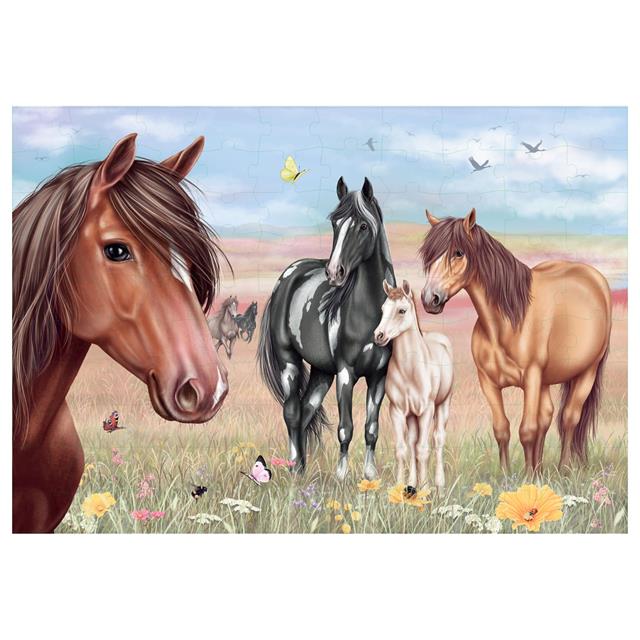 Puzzle 100 Pieces Miss Melody Multicolour