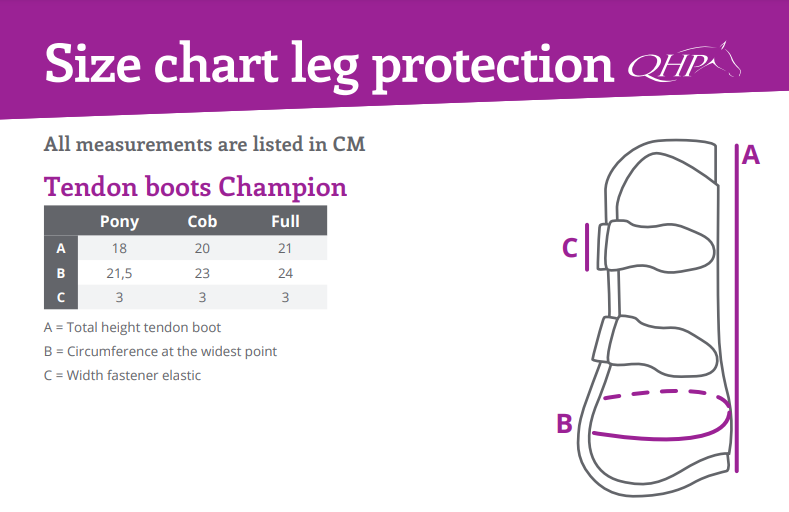 tendon boots QHP Champion