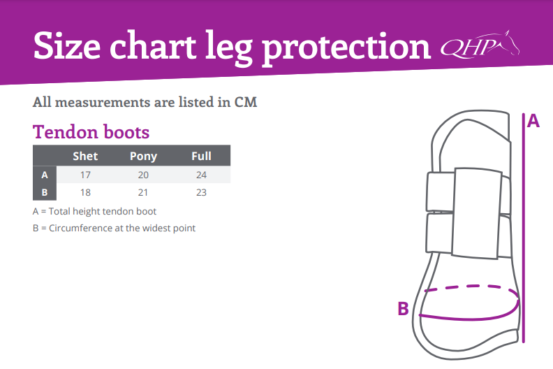 tendon boots QHP