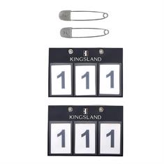 Race Numbers 2-Pack Kingsland Dark Blue