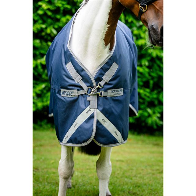 Rain Rug Horseware Amigo 1200D XL 0g Dark Blue-Grey