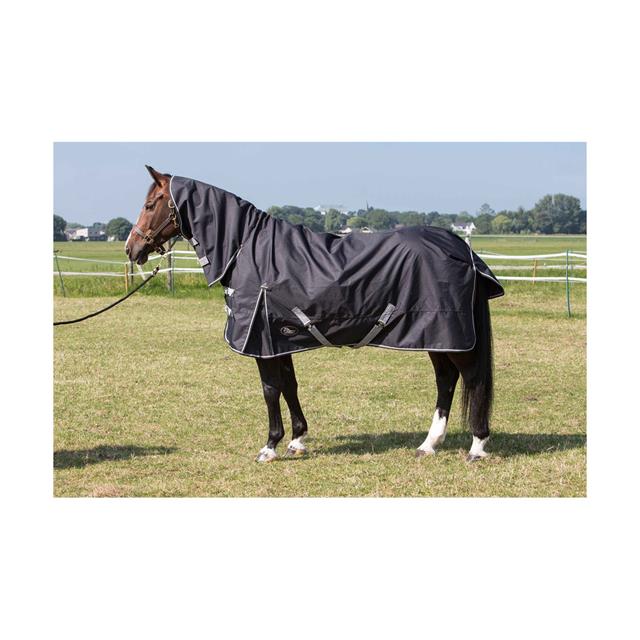 Rain Sheet Harrys Horse Thor 0gr With Neck Black