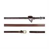 Reins D Collection by Dy'on 1/2 Rubber Brown