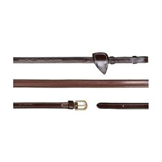Reins D Collection by Dy'on 1/2 Rubber Brown