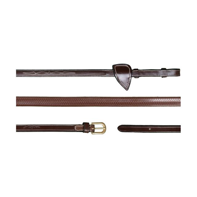 Reins D Collection by Dy'on 1/2 Rubber Brown