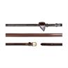 Reins D Collection by Dy'on 1/2 Rubber Brown