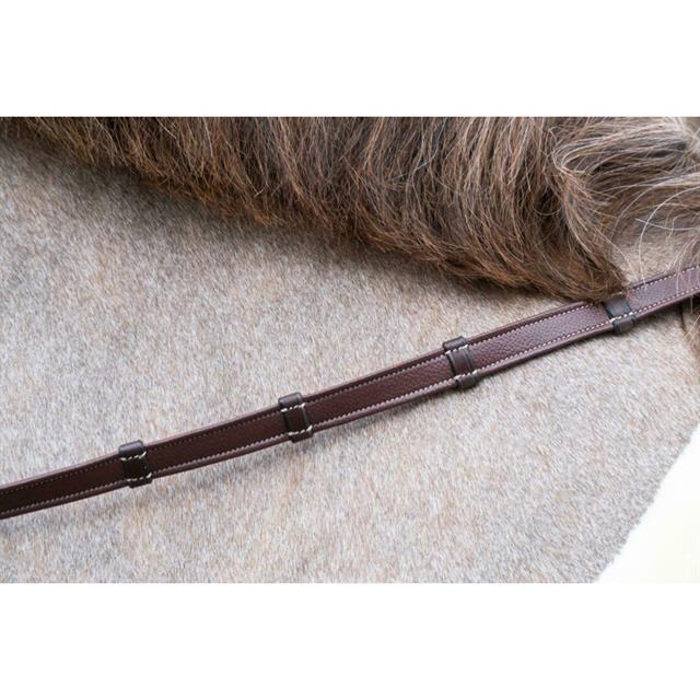 Reins D Collection by Dy'on 5/8 Hunter With Stops Brown