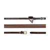 Reins D Collection by Dy'on 5/8 Rubber Brown