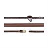 Reins D Collection by Dy'on 5/8 Rubber Brown
