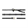 Reins D Collection by Dy'on Pelham 1/2 Rubber With Stops Black