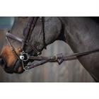 Reins D Collection by Dy'on Pelham 1/2 Rubber With Stops Brown