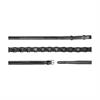 Reins Dy'on 1/2 Braided US Hunter Collection Black