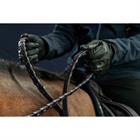 Reins Dy'on 1/2 Braided US Hunter Collection Black