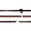 Reins Dy'on 1/2 Rubber Hunter New English Collection Brown