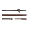 Reins Dy'on 1/2 Rubber US Hunter Collection Brown