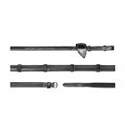 Reins Dy'on 1/2 Rubber With Stops US Hunter Collection Black