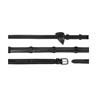 Reins Dy'on 1/2 Rubber With Stops Working By Dyon Black