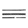 Reins Dy'on 5/8 Braided US Hunter Collection Black