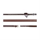 Reins Dy'on 5/8 Rubber US Hunter Collection Brown
