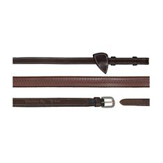 Reins Dy'on 5/8 Rubber Working By Dy'on Brown