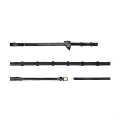 Reins Dy'on Howlett Rubber With Stops D Collection Black