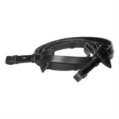Reins Dy'on NEC Hunter Leer With Stops Black
