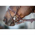 Reins Dy'on Pelham Rubber With Stops New English Collection Brown