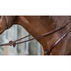 Reins Dy'on Rubber With Stops New English Collection Brown