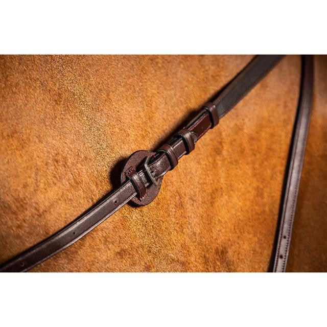 Reins Dy'on Webband Adjustable New English Collection Brown