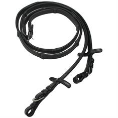 Reins Horsegear Leather Stops Invisible