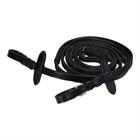 Reins HORSEGEAR Soft Rubber Black