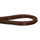 Reins Horsegear Soft Rubber Brown