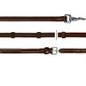 Reins Icelandic Collection by Dy'on Hunter With Stops and Clips Brown